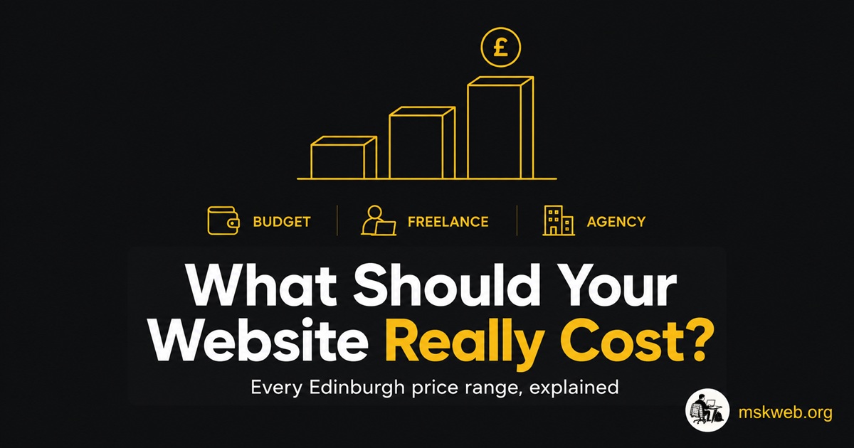 How Much Does a Small Business Website Cost in Edinburgh?